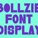 Bollzie Font - Featured Image