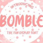 Bomble Font - Featured Image