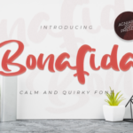 Bonafida Font - Featured Image