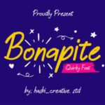 Bonapite Font - Featured Image
