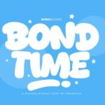 Bond Time Font - Featured Image