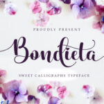 Bondieta Script Font - Featured Image