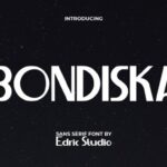 Bondiska Font - Featured Image