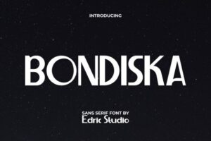 Bondiska Font - Featured Image