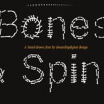 Bones and Spine Font - Featured Image