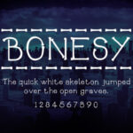 Bonesy Font - Featured Image