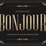 Bonjour Font - Featured Image