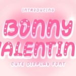 Bonny Valentine Font - Featured Image