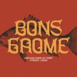 Bons Grome Font - Featured Image