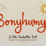 Bonyhumy Font - Featured Image
