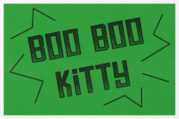 Boo Boo Kitty Font - Featured Image