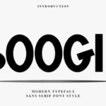 Boogie Font - Featured Image