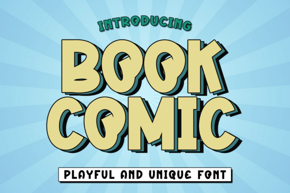 Book Comic Font - Featured Image