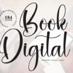 Book Digital Font - Featured Image