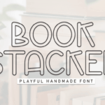 Book Stacked Font - Featured Image