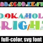Bookaholic Bright Font - Featured Image