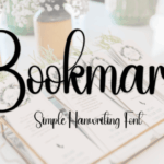 Bookmark Font - Featured Image