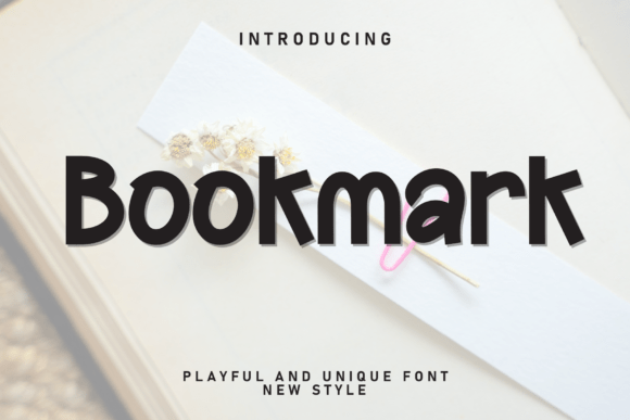 Bookmark Font - Featured Image