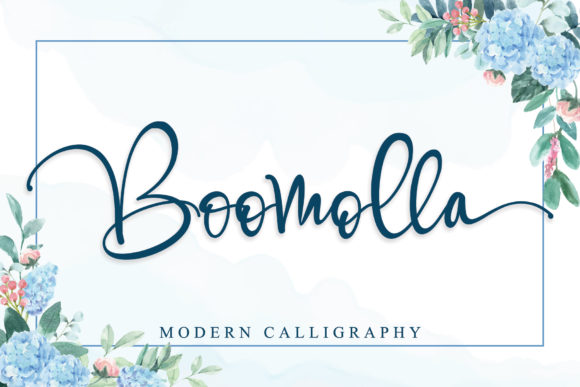 Boomolla Font - Featured Image