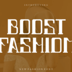 Boost Fashion Font - Featured Image