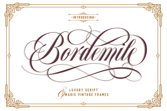 Bordemile Font - Featured Image