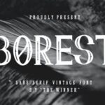 Borest Font - Featured Image