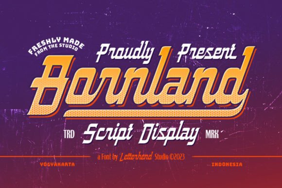 Borndland Font - Featured Image