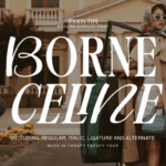 Borne Celine Font - Featured Image