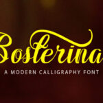 Bosterina Font - Featured Image