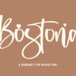 Bostond Font - Featured Image
