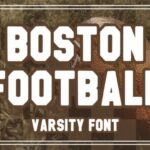 Bostonfootball Regular Font - Featured Image