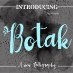 Botak Font - Featured Image