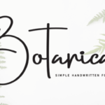 Botanical Font - Featured Image