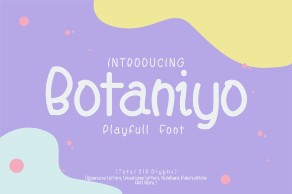 Botaniyo Font - Featured Image
