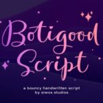 Botigood Script Font - Featured Image