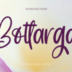 Bottarga Font - Featured Image