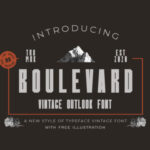 Boulevard Font - Featured Image