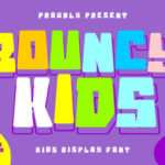 Bouncy Kids Font - Featured Image