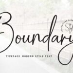 Boundary Font - Featured Image