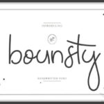 Bounsty Font - Featured Image