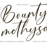 Bounty Amethysa Font - Featured Image
