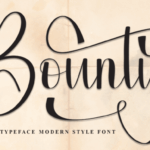 Bounty Font - Featured Image