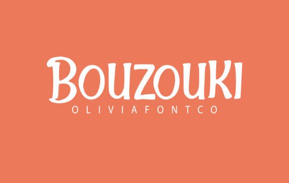 Bouzouki Font - Featured Image