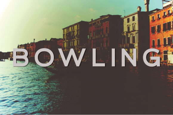 Bowling Font - Featured Image