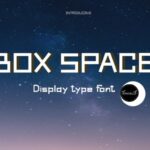 Box Space Font - Featured Image