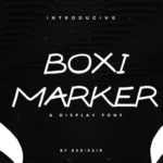 Boxi Marker Font - Featured Image