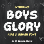 Boys Glory Font - Featured Image