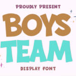 Boys Team Font - Featured Image