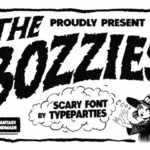 Bozzies Font - Featured Image