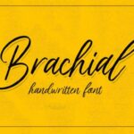 Brachial Font - Featured Image